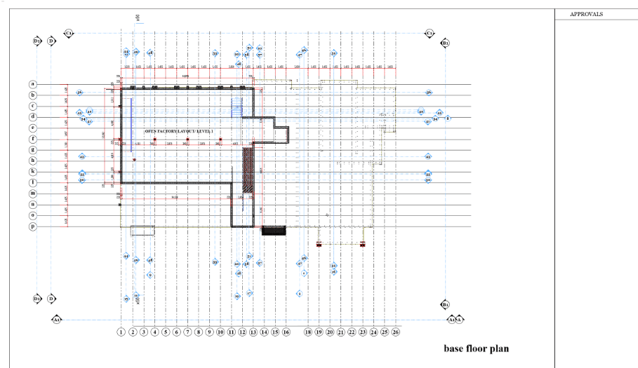 Base floor plan